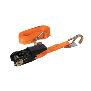 Silverline Spanngurt mit Haken und Ratschengriff, 25mmx4,5m,Zurrkraft: 825kg