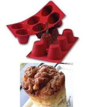Silikomart Silikonbackform BIG MUFFINS C/SF052