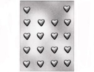 Pralinenform PLAIN MINI HEART