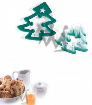 Plätzchen- 3d-Effekt Ausstecher CHRISTMAS TREE,...