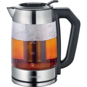SEVERIN Wasserkocher WK 3477 2.200W 1,7l Glas/Edelstahl