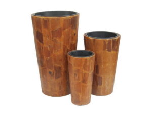 Dekotopf-Set ”AFRICA” 74/54/44cm, Ku...