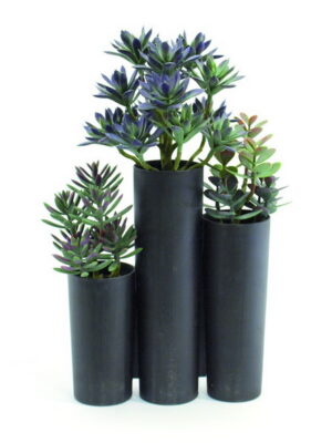 Sukkulenten-Trio 43cm, Kunstpflanze